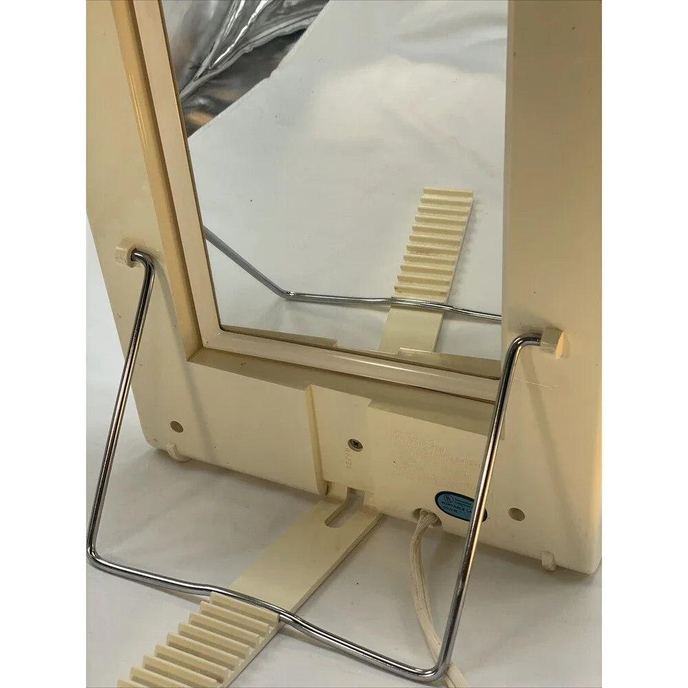 Remington True To Light 4 Way Lighted 2 Sided Magnified Makeup Mirror W/ Outlet